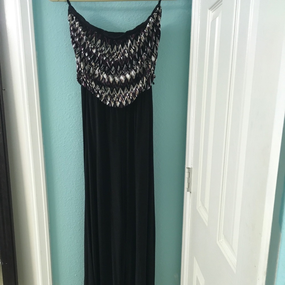 Strapless pant suit